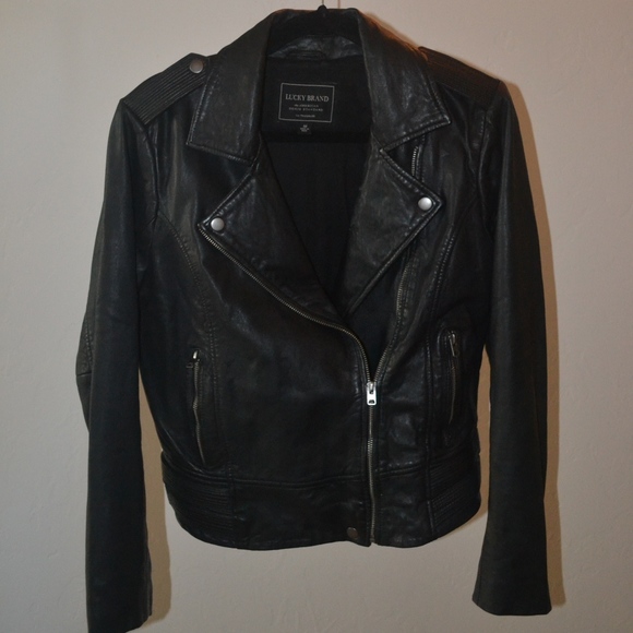 lucky brand core moto jacket